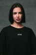 Жіноча Оверсайз Футболка З Принтом Without Dollar Black S/M (8049251) - изображение 4