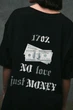 Жіноча Оверсайз Футболка З Принтом Without Dollar Black S/M (8049251) - изображение 5