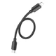 Кабель Hoco Type-C – Lightning короткий 0,25м 2.4A 20W Black (X96_iP Black) - зображення 4