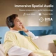 Бездротові Bluetooth навушники Baseus Bowie H1i Noise - Cancellation Wireless Headphones |портативна стерео гарнітура, Bluetooth 5.3, AUX, Type-C, до 100 годин відтворення, 600 мАг, вбудований мікрофон, шумозаглушення| Чорний - зображення 11