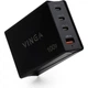 Зарядное устройство Vinga GaN 100W PD+QC 3C1A ports 1.2m Wired Charger (VCPCH100CB) (198455) - изображение 2