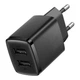 Зарядное устройство Baseus Compact Charger 2U Black (CCXJ010201) (198436) - изображение 2