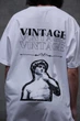 Жіноча Оверсайз Футболка З Принтом Without Vintage L/XL White - изображение 5