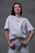 Жіноча Оверсайз Футболка З Принтом Without Streetwear L/XL White - зображення 1