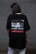 Жіноча Оверсайз Футболка З Принтом Without Streetwear 2XL/3XL Black - изображение 3