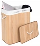 Кошик для білизни окремо стоячий Gockowiak 100л кришка LOFT Розміри 60*52*32 - зображення 1