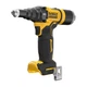 Заклепувальник DeWALT 18 В XR Li-Ion, 10 kN, d.закл.=2.4-4.8 мм (без АКБ та ЗП) (DCF403NT) - зображення 1