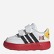 Tenisówki chłopięce adidas Breaknet Mickey 2.0 CF I ID8021 23 Biały/Czerwony (4066759168589) - obraz 4