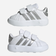 Tenisówki dziecięce dla dziewczynki na rzepy adidas Grand Court 2.0 Cf ID5274 25 Białe (4066765034991) - obraz 10