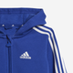 Komplet sportowy chłopięcy (bluza + spodnie) adidas I 3S Fz Fl Jog IB4763 92 Niebieski/Szary (4066762269150) - obraz 5