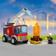 Конструктор LEGO City Пожежна машина з драбиною 88 деталей (60280) - зображення 6