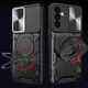 Ударопрочный чехол Bracket case with Magnetic для Samsung Galaxy A34 5G Black Без бренда - изображение 5