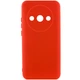 Чехол TPU GETMAN Liquid Silk Full Camera для Xiaomi Redmi A3 Красный / Red - изображение 1