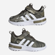 Buty sportowe chłopięce na rzepy adidas Racer Tr 23 El I ID8362 22 Khaki (4066759491281) - obraz 10