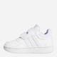 Tenisówki dziecięce dla dziewczynki na rzepy adidas Hoops Mid 3.0 Cf I GW0442 22 Białe (4065418378727) - obraz 3