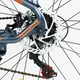 Велосипед спортивний Corso Blade 26" алюмінієва рама 13" сірий помаранчевий з перемикачем BD-26670-1 - зображення 6