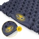Килимок (каримат) надувний Mountain Goat 200 x 120 x 7 см двомісний з вбудованим насососм Navy Blue (P-5905973400923) - зображення 5