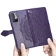 Шкіряний чохол (книжка) Art Case з візитницею для Xiaomi Redmi Note 10 5G / Poco M3 Pro Фіолетовий Без бренду - зображення 5