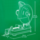 Пила монтажная дисковая DWT SDS23-355 DN - изображение 5