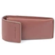 Ключница кожаная Grande Pelle 400665 пудровая глянцевая - изображение 5