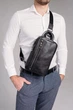Сумка-слінг чоловіча шкіряна Tiding Bag 9801A - зображення 7