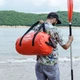 Сумка-баул водонепроницаемая Naturehike NH20FSB03 120 л Красная - изображение 5