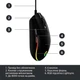Мышь Logitech G102 Lightsync (910-005823) Black USB - изображение 2