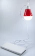 USB LED-лампа, 5V, 5W червоний корпус - изображение 2