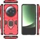 Чехол Fiji Ring для Xiaomi 13 Ultra бронированный бампер с кольцом подставкой красный - изображение 3