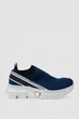 Сліпони чоловічі з тканини, колір синій розмір 43 248RT8059 - зображення 1