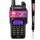 Рация пыле-влаго защищенная Baofeng T-57 IP67, VHF/UHF, 5 Ватт, батарея 1800 мАч + Гарнитура Baofeng + Ремешок на шею Mirkit - изображение 1
