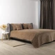 Покривало "VELOUR" 240*260 см капучино/роб круглий (4-00518_22386) ТМ ТЕП - зображення 2