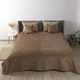 Покривало "VELOUR" 240*260 см капучино/роб круглий (4-00518_22386) ТМ ТЕП - зображення 4