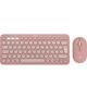 Комплект клавиатура + мышь Wireless Logitech Pebble 2 Combo Rose (920-012241) - изображение 1