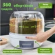 Обертовий контейнер для круп та бобових. Диспенсер для сипучих продуктів - зображення 2