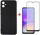 Комплект чохол для смартфона + скло DENGOS для Samsung Galaxy A05 Black (DG-KM-07) - зображення 1