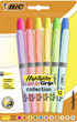 Zestaw markerów BIC Highlighter Grip Pastel 12 szt (3086123593732) - obraz 1