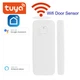 Умный WiFi датчик открытия двери / окна Tuya, Smartlife - умный дом, беспроводная сигнализация для окон и дверей - изображение 1