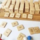 Навчальна математична дошка Монтессорі Threewood з картками 1-100 - изображение 5