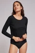 Женская футболка 123P1 Gisela черная XL - изображение 2
