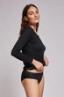 Женская футболка 123P1 Gisela черная XL - изображение 3
