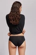 Женская футболка 123P1 Gisela черная XL - изображение 6