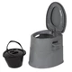 Біотуалет Bo-Camp Portable Toilet Comfort 7 Liters Grey (5502815) - изображение 6