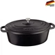 Утятница чугунная с крышкой KELA Calido (12473) 33х26х12 см 6 л черная 33х26х12 см 6 л (12473) чорна - изображение 1