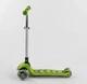Самокат Best Scooter Y-00436. Складной алюминиевый руль, 4 PU колеса с подсветкой. Салатовый - изображение 3