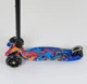 Детский самокат Best Scooter A 25595. Пластмассовый, 4 PU колеса с подсветкой. Синий - изображение 4