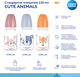 Стандартна пляшечка Canpol Babies Cute Animals Лисичка 120 мл (11/851_ora) - зображення 4