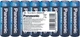 Батарейки Panasonic General Purpose угольно-цинковые AA (R6) пленка, 8 шт (R6BER/8P) - изображение 1