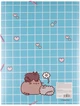 Папка на резинке YES Pusheen. Hearts A4 Голубая (5056574430083) - изображение 3