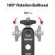 Шарнірне кріплення Ulanzi R098 Double Ball Heads with Code Shoe Mount (UV-2954 R098) (2954) - зображення 6
